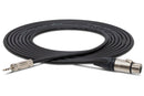 HOSA - Camcorder Microphone Cable, Neutrik Right-angle XLR3F to Hosa 3.5 mm TRS, 1.5 ft
