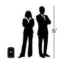 Anchor Audio MEGA2-AIR, Megavox 2 Air battery powered companion speaker, Anchor-Air cablefree network receiver