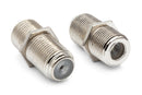HOSA - 75-ohm Couplers, F to Same, 2 pc