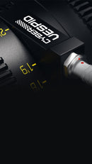 DZOFILM Vespid Cyber Prime Full-frame Lens Set, 35/50/75mm T2.1 (PL and EF mount, with data), Full-Frame Cine Prime, PL and EF Mount, Manual Focus and Iris, Cine-Standard 0.8 MOD Gears