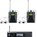 Shure P3TRA215TWP-G20, PSM300 Twin Pack Pro with Earphones