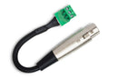 HOSA - Low-voltage Adapter, XLR3F to PHX3M, 6 in