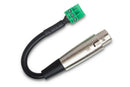HOSA - Low-voltage Adapter, XLR3F to PHX3F, 6 in
