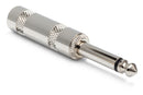HOSA - Connector, 1/4 in TS