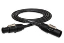 HOSA - Power Cord, Power X to Power X, 14 AWG x 3 OFC, SJOOW Jacket, 15 A, 15 ft