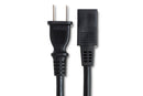 HOSA - Power Cord, IEC C9 to NEMA 1-15P, 8 ft