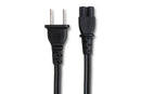 HOSA - Power Cord, IEC C7 to NEMA 1-15P, 8 ft