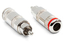 HOSA - Connector, RCA, 2 pc