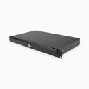 On-Stage RDL1000, 1U Locking Rack Drawer, Steel Material, Black, 1U