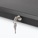On-Stage RDL1000, 1U Locking Rack Drawer, Steel Material, Black, 1U