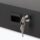 On-Stage RDL2000, 2U Locking Rack Drawer, Steel Material, Black, 2U