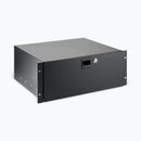 On-Stage RDL4000, 4U Locking Rack Drawer, Steel Material, Black, 4U