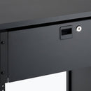 On-Stage RDL4000, 4U Locking Rack Drawer, Steel Material, Black, 4U