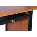 On-Stage RDLS1000, 1U Locking Rack Drawer (Shallow), Steel Material, Black, 1U (Shallow)