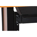 On-Stage RDLS1000, 1U Locking Rack Drawer (Shallow), Steel Material, Black, 1U (Shallow)