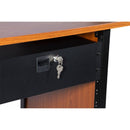On-Stage RDLS3000, 3U Locking Rack Drawer (Shallow), Steel Material, Black, 3U (Shallow)