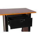 On-Stage RDLS4000, 4U Locking Rack Drawer (Shallow), Steel Material, Black, 4U (Shallow)