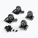 On-Stage RKD1000C, Casters for RKD Series Racks, Steel/Plastic Construction