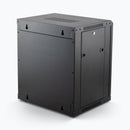 On-Stage RKD1200, 12U Wall-Mount Knock-Down Rack, Height 24.41", 21.65" Length, Steel Construction
