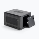 On-Stage RKD6000, 6U Wall-Mount Knock-Down Rack, Height 14.57", 21.65" Length, Steel Construction