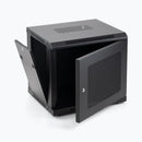 On-Stage RKD9000, 9U Wall-Mount Knock-Down Rack, Height 19.85", 21.65" Length, Steel Construction
