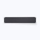On-Stage RPB2000, 2U Blank Rack Panel, Steel Material, Black, 2U