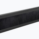 On-Stage RPBR1000, 1U Rack Brush Panel, Steel Material, Black, 1U