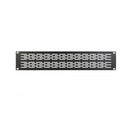 On-Stage RPV2000, 2U Vented Rack Panel, Steel Material, Black, 2U