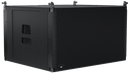 EAW RSX18F Black, 1 x 18in Flyable Powered Subwoofer, DANTE
