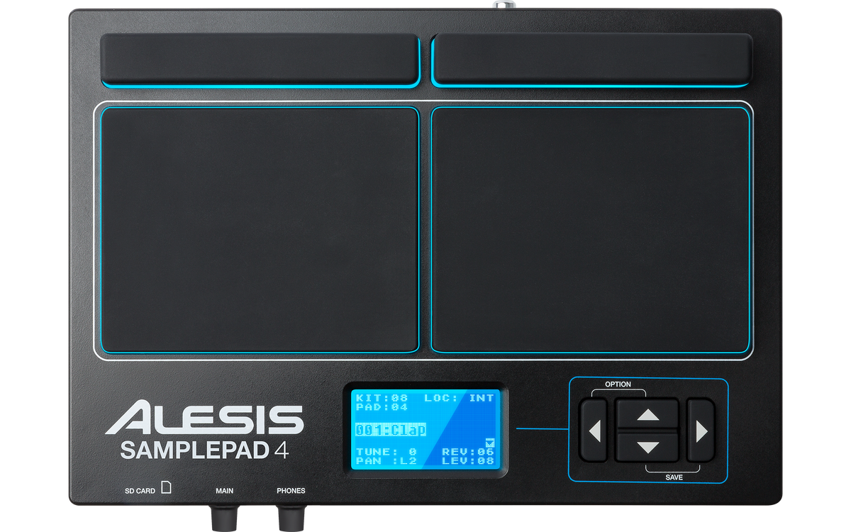 【動作品】ALESIS SAMPLEPAD 4 ALESIS SAMPLEPAD4XUS SAMPLEPAD 4