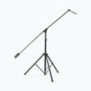 On-Stage SB9600, Tripod Studio Mic Boom with 7" Mini Boom Extension, Height 46.5"-79", 43"-79" Boom, 32-48" Base Spread, 5/8"-27" Threading, Black