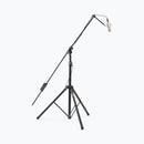 On-Stage SB9600, Tripod Studio Mic Boom with 7" Mini Boom Extension, Height 46.5"-79", 43"-79" Boom, 32-48" Base Spread, 5/8"-27" Threading, Black
