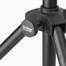 On-Stage SB9600, Tripod Studio Mic Boom with 7" Mini Boom Extension, Height 46.5"-79", 43"-79" Boom, 32-48" Base Spread, 5/8"-27" Threading, Black