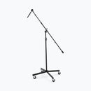 On-Stage SB96, Tripod Studio Mic Boom with 7" Mini Boom Extension and Casters, Height 45"-76", 43"-79" Boom, 34" Base Spread, 5/8"-27" Threading, Black