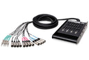 HOSA - Pro-Conex Stage Box Snake, Hosa 16 x XLR Sends and 4 x 1/4 in TRS Returns, 100 ft