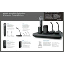 Shure MXW2XTA/B58-Z10, Handheld Transmitter, BETA58, Taa