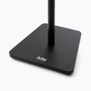 On-Stage SMS7500B, Wood Studio Monitor Stands (Black, Pair), Height Adjustment 35.5"- 56.5", 90 lbs. Weight Capacity, Steel / Wood Construction, Black