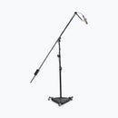 On-Stage SMS7650, Hex-Base Studio Boom Mic Stand, Height 40"- 82", 43"-79" Boom, 18" Base Spread, 5/8"-27" Threading, Black