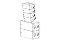 JBL SRX910LA BP, Base Plate