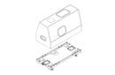 JBL SRX922 ACC, Accessory Caster-board and Cover