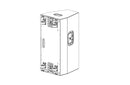 JBL SRX922, Powered Point-source Speaker