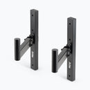 On-Stage SS7323B, Wall-Mount Speaker Bracket, 80 lbs. Weight Capacity, Steel Construction, Black