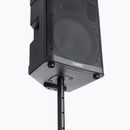 On-Stage SS7745, Adjustable Subwoofer Attachment Shaft, 31 5/8" - 55" Length, 80 lbs. Weight Capacity, Steel Construction, Black
