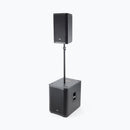 On-Stage SS7748, Production-Grade Air-Lift Speaker Pole, 36 1/2" - 60" Length, 100 lbs Weight Capacity, Steel Construction, Black