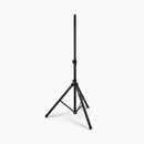 On-Stage SS7761B, All-Aluminum Speaker Stand, 45" - 72" Length, 120 lb Weight Capacity, 32" - 48" Base Spread, Aluminum Construction, Black