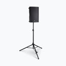On-Stage SS7762B, Speaker Stand with Adjustable Leg, 45" - 72" Length, 110 lbs. Weight Capacity, 32" - 48" Base Spread, Aluminum Construction, Black