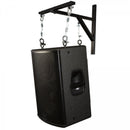 On-Stage SS7990, Hanging Speaker Bracket (Pair), 80 lbs Per Mount Weight Capacity, Steel Construction, Black