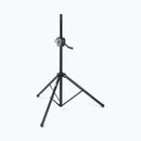 On-Stage SS8800B, Power Crank-Up Speaker Stand, Height Adjustment 47" - 80", 80 lbs Weight Capacity, Aluminum and Steel Construction, Black