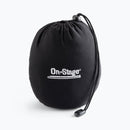 On-Stage SSA100B, Speaker/Lighting Stand Scrim, Stretchable, Durable Nylon w/ Built in Bag Construction, Black