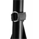 On-Stage SSA100B, Speaker/Lighting Stand Scrim, Stretchable, Durable Nylon w/ Built in Bag Construction, Black